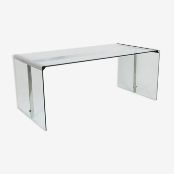 Gallotti&Radice, Glass desk, 1970s