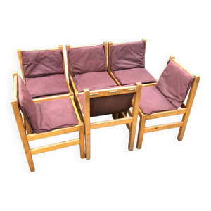 Ensemble de 6 chaises - manger