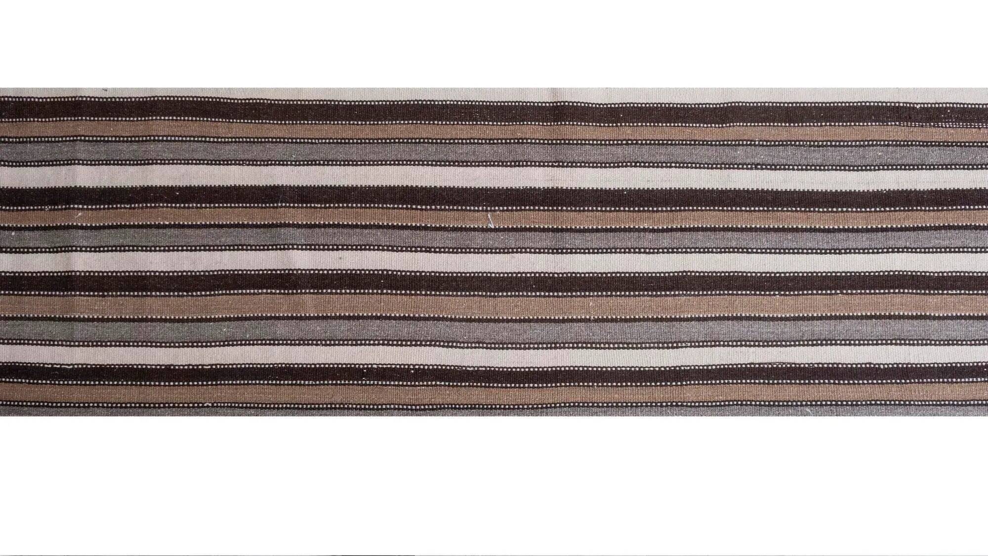 Vintage Turkish hallway rug 57x726 cm