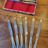49-piece silver flatware set