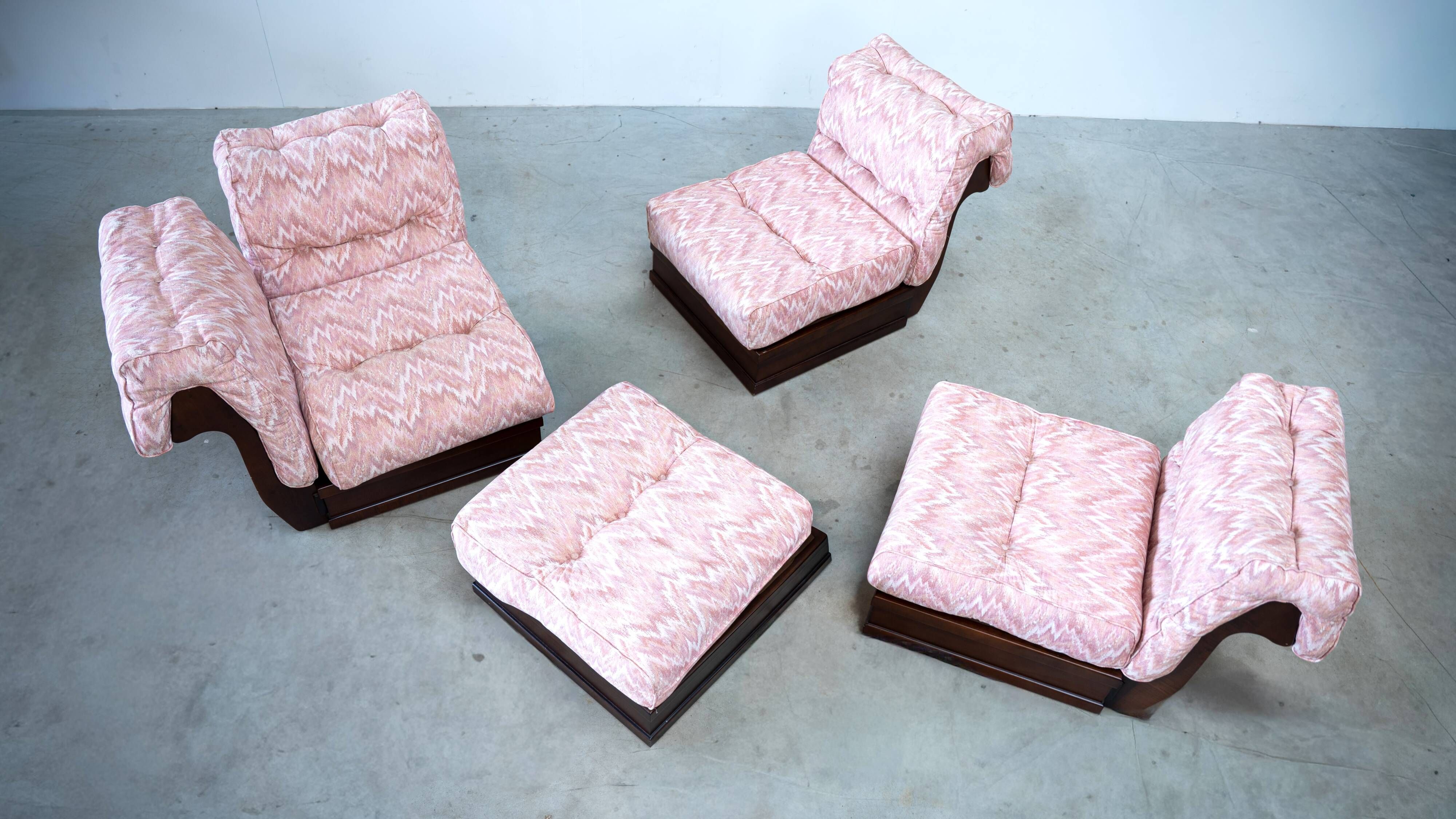 Modular sofa by Luciano Frigerio