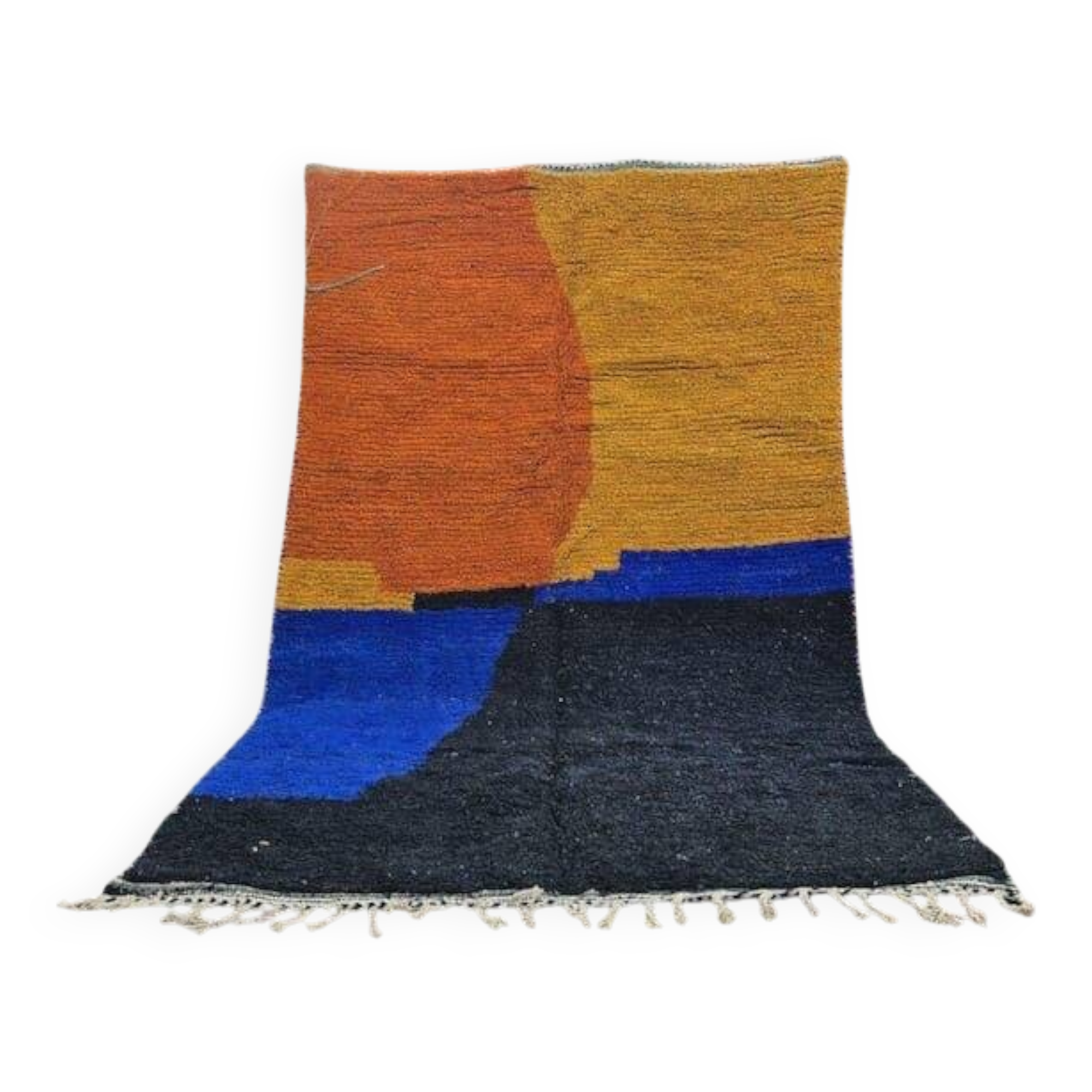 Berber rug in wool from the Zam River, size 150 x 250 cm