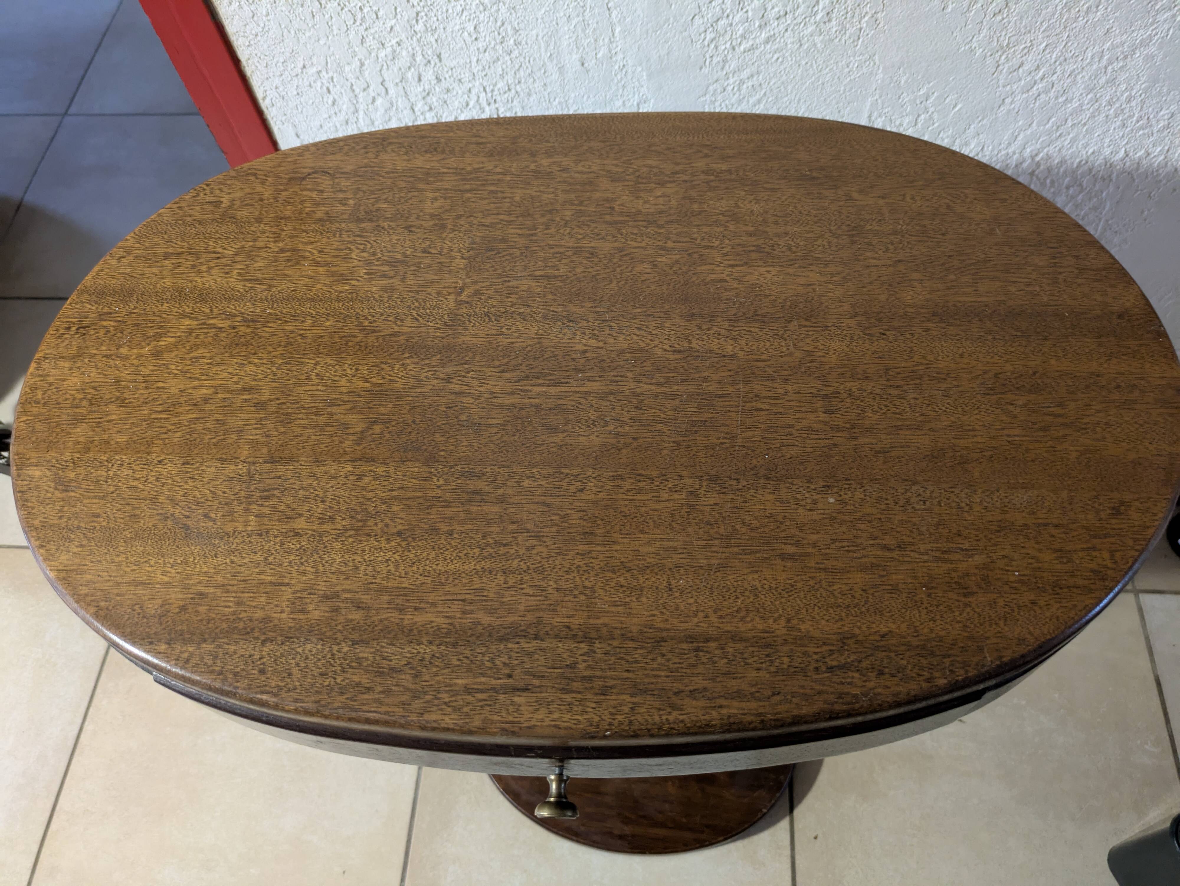 Art Deco gueridon in rosewood