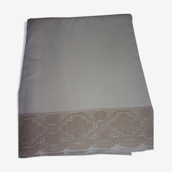 Drap ancien en coton