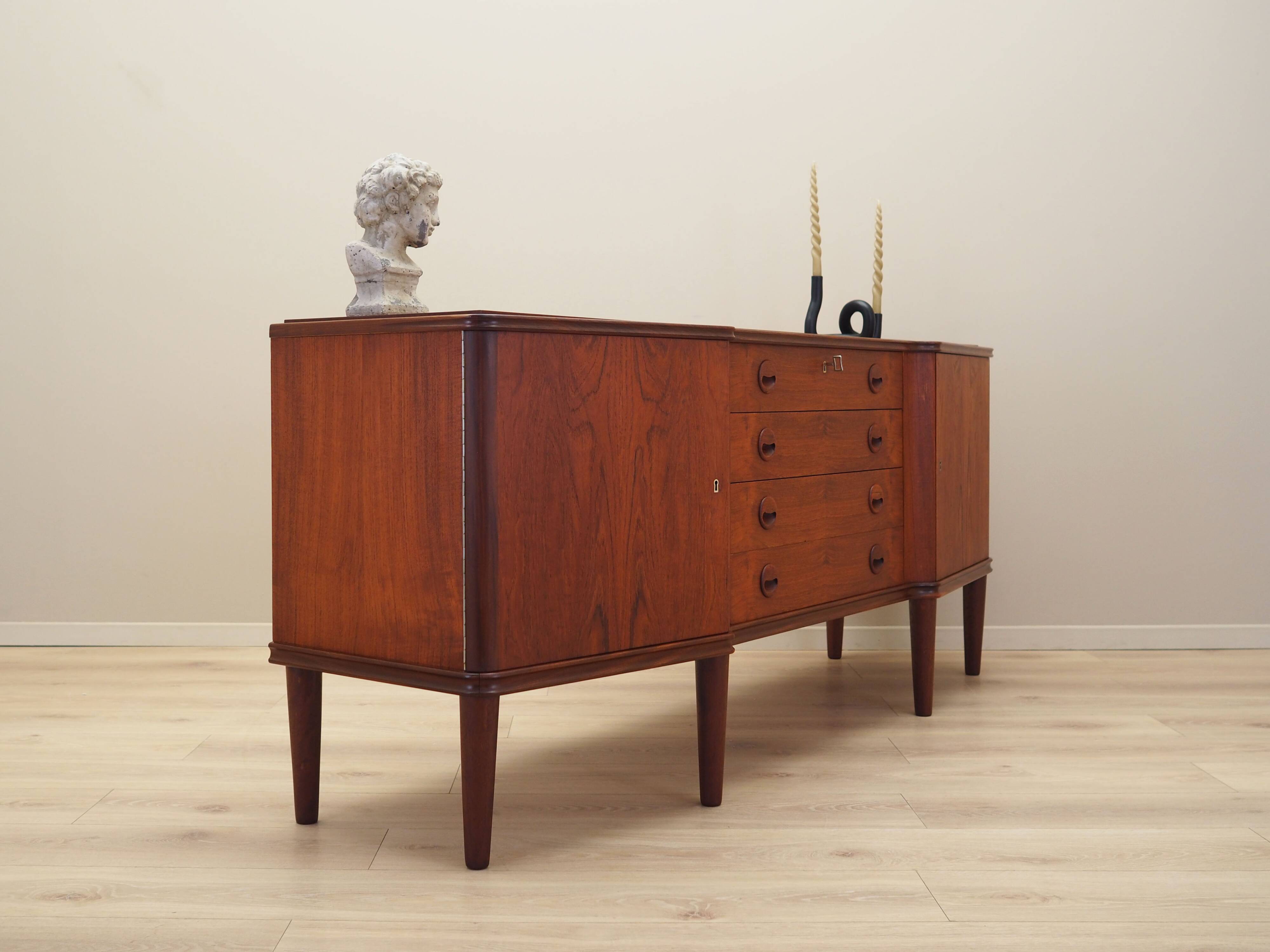 Teak sideboard, Danish design, 1960s, production: Denmark
