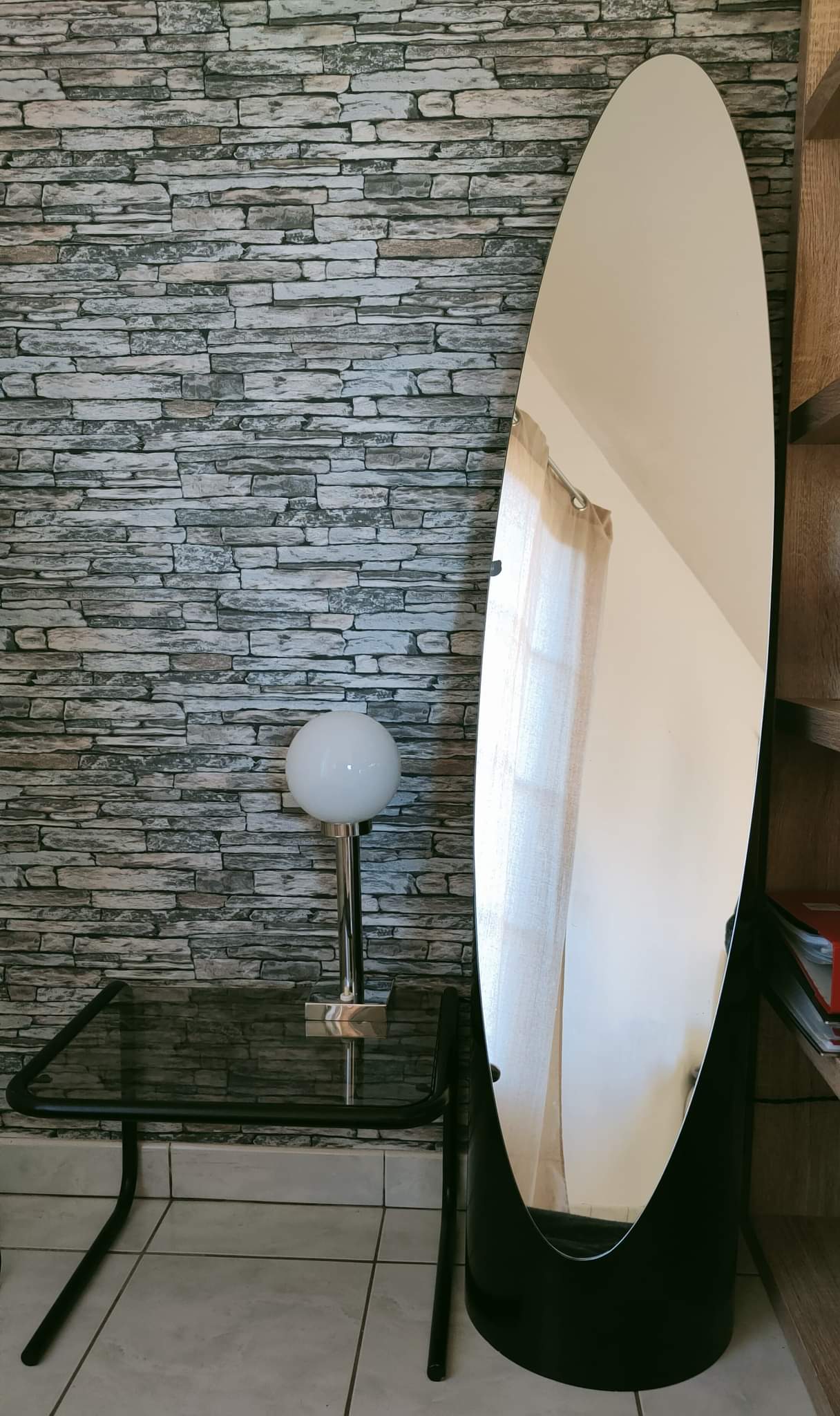 Psyche mirror 34x150cm