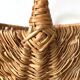Panier en osier tressé