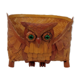 Vintage owl pot cache