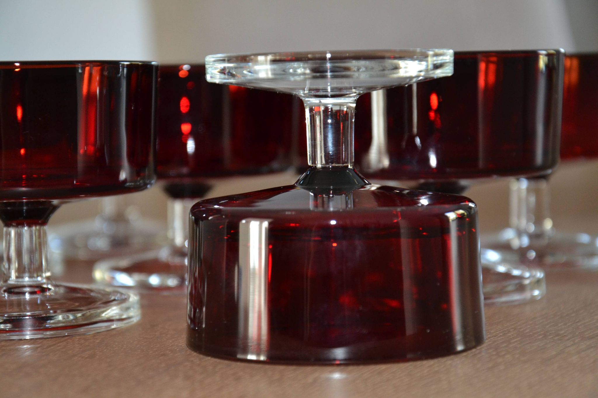 9 champagne glasses Model Sweden Luminarc