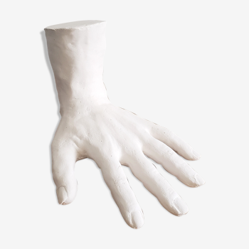 Plaster hand