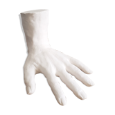 Plaster hand