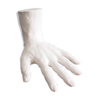 Plaster hand