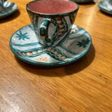 Humbert Pittari coffee service set in Vallauris