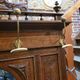 Ancien vestiaire ou porte manteau en chêne