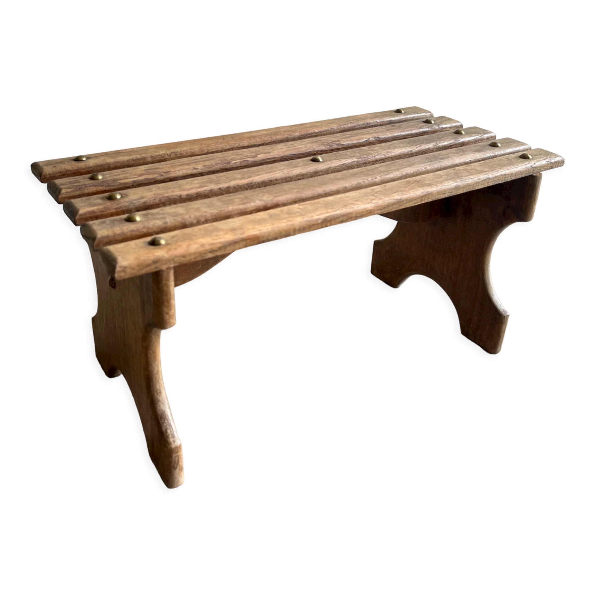 Small wooden bench