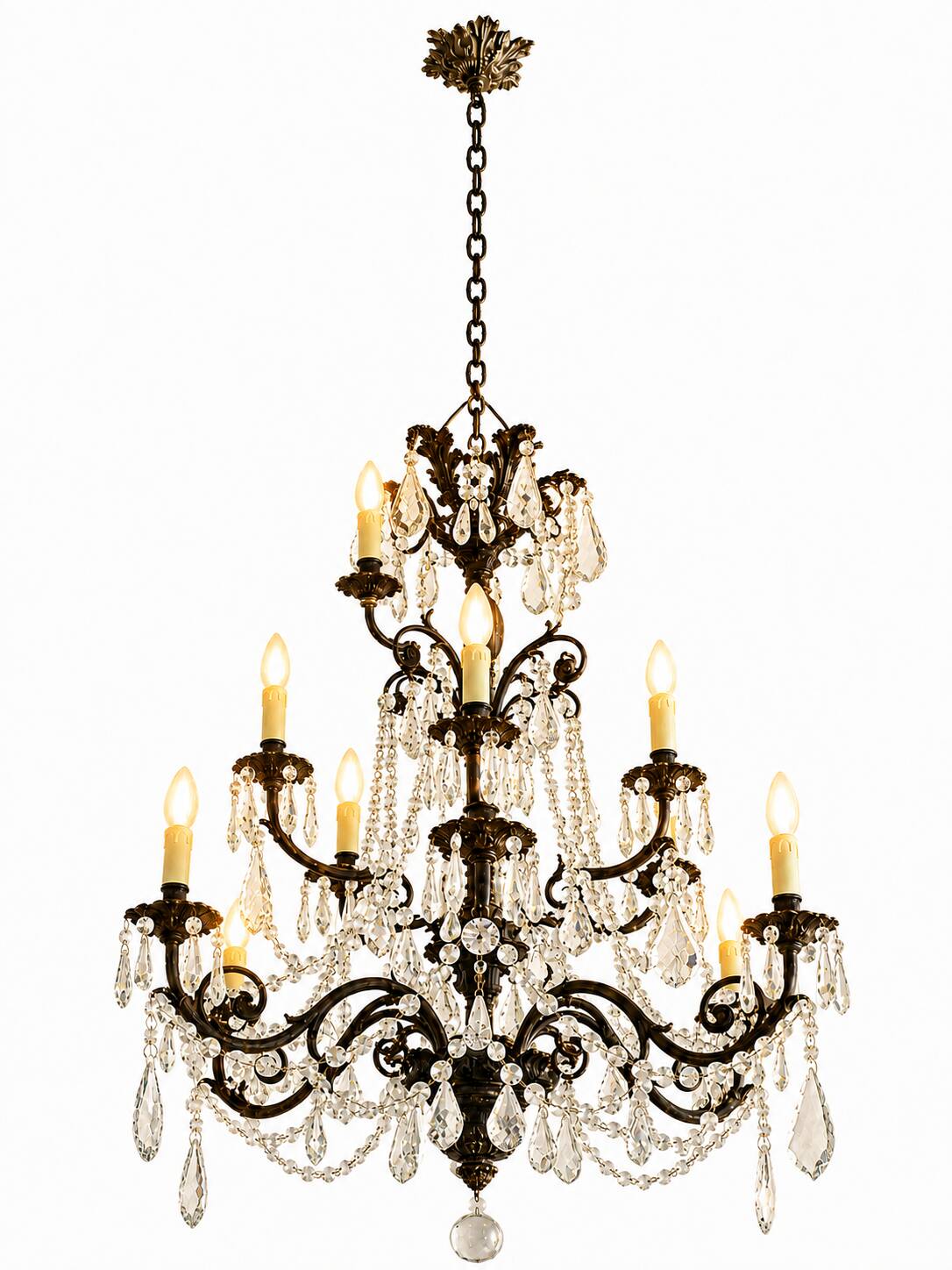Chandelier with pendants