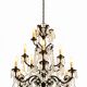 Chandelier with pendants