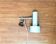 Mid-century minimalist German clamp lamp by Beisl, 1960s.