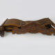 Chaise Savonarola vintage en noyer, Italie, 1970s