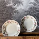 Set of 2 Longchamp iron earth flat plates