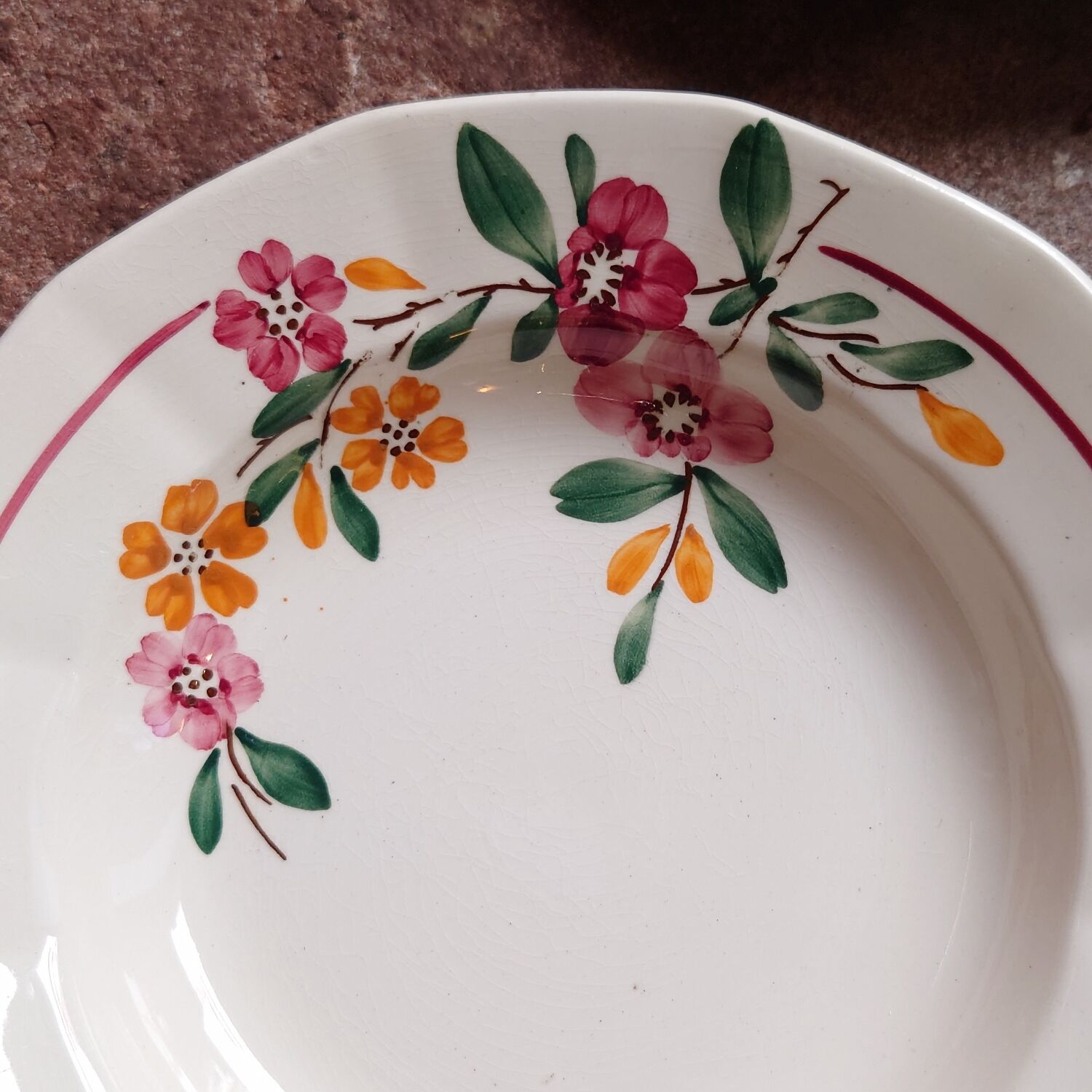 Hollow plates Bitche Sarreguemines