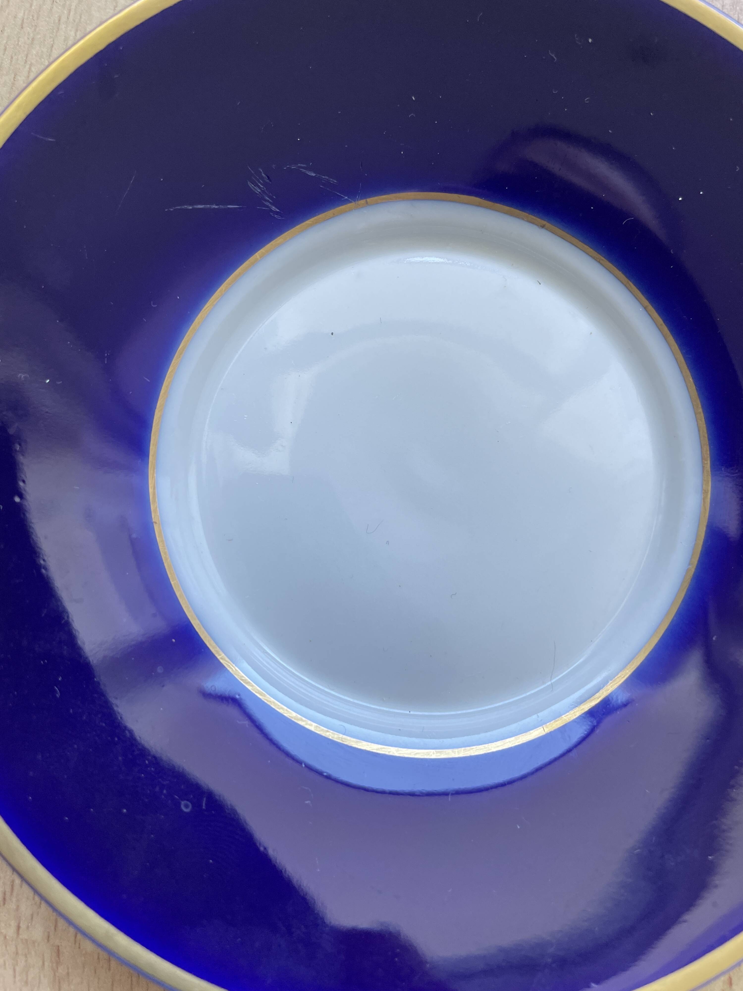 Tasses à café en porcelaine de Limoges