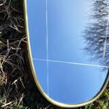 Large asymmetrical wall mirror, Germany 1960s.