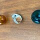 Set of 3 Mid-Century Space Age Art Deco German bowls by Quist, 1960s.