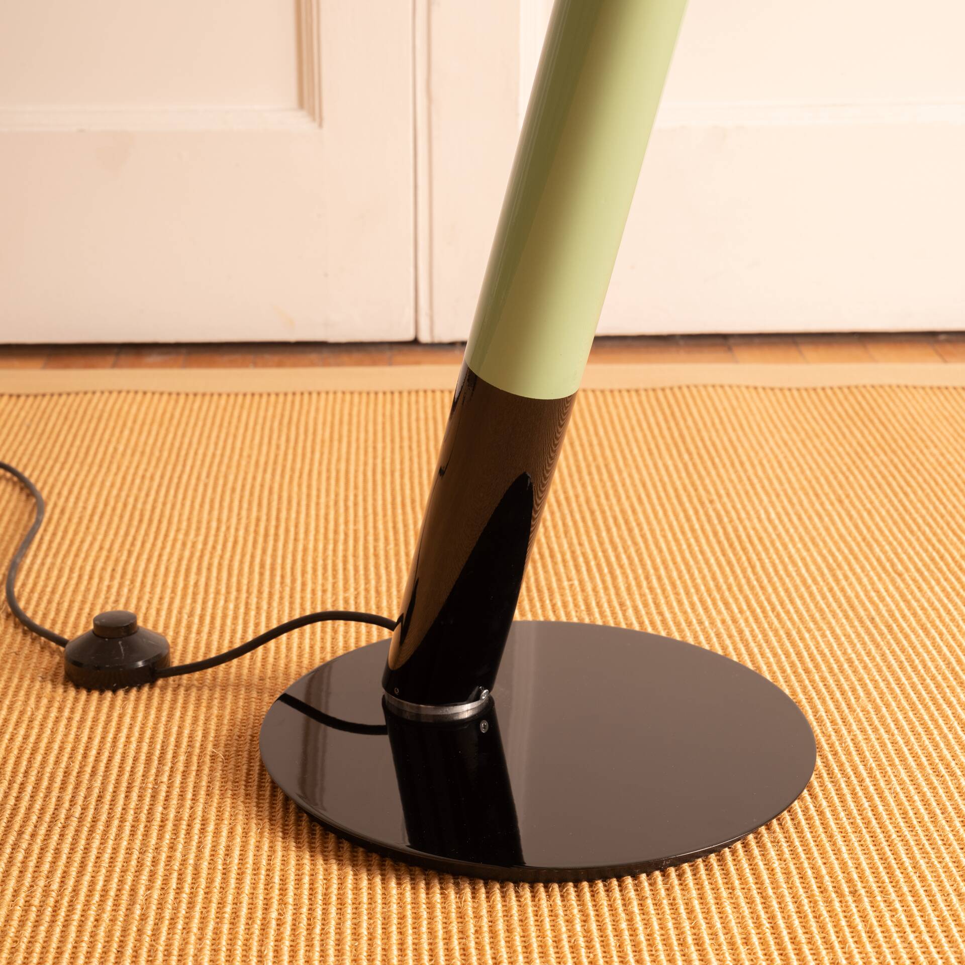 Lacquered "Vynileé" floor lamp - 1970