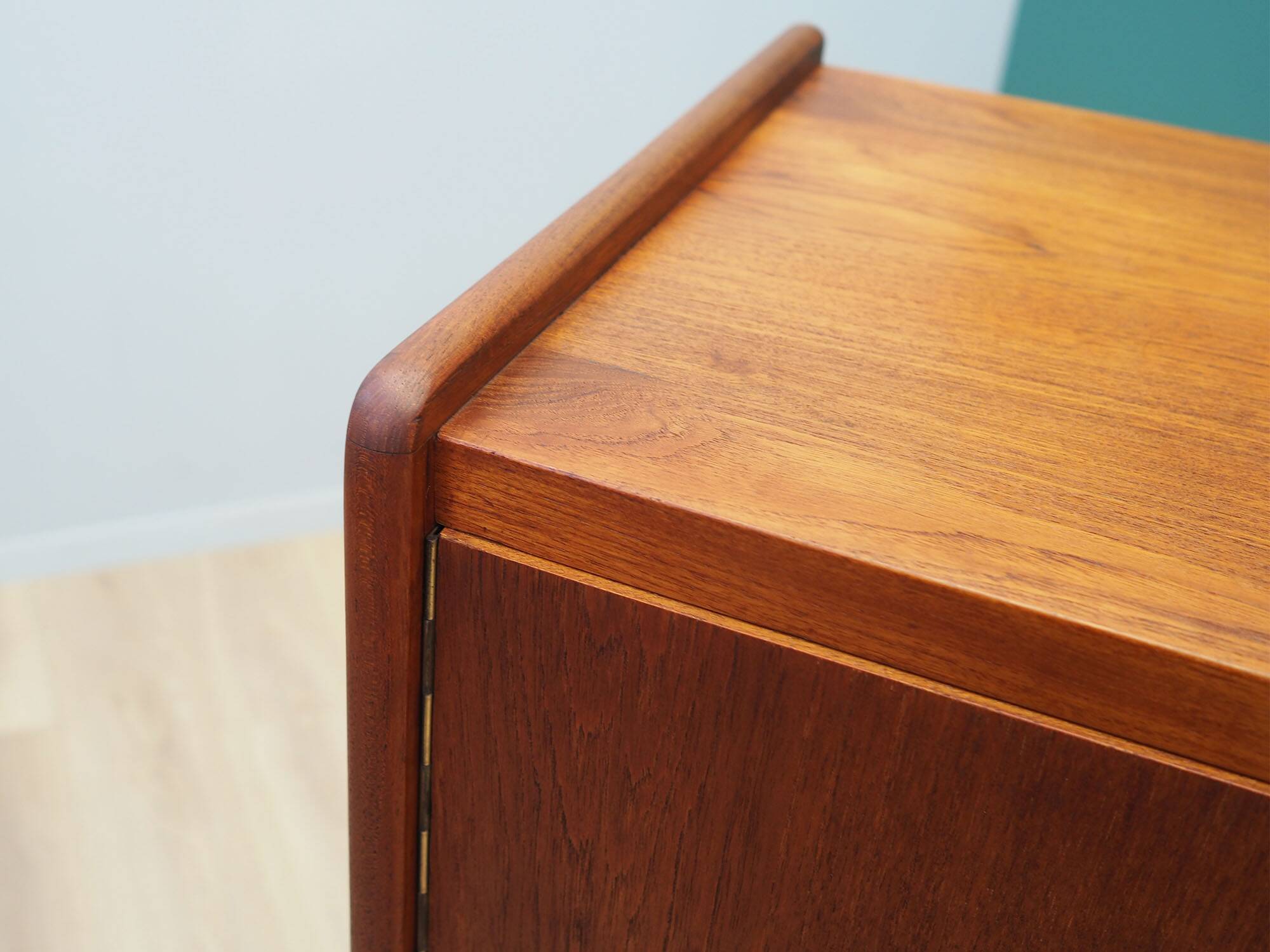 Teak highboard, Danish design, 1960s, production: Denmark