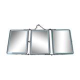 Miroir de barbier, tryptique - 60x25cm