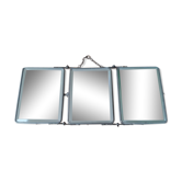 Miroir de barbier, tryptique - 60x25cm