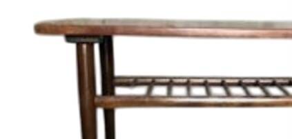 Vintage Scandinavian teak coffee table