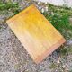 Small vintage wooden storage jam maker