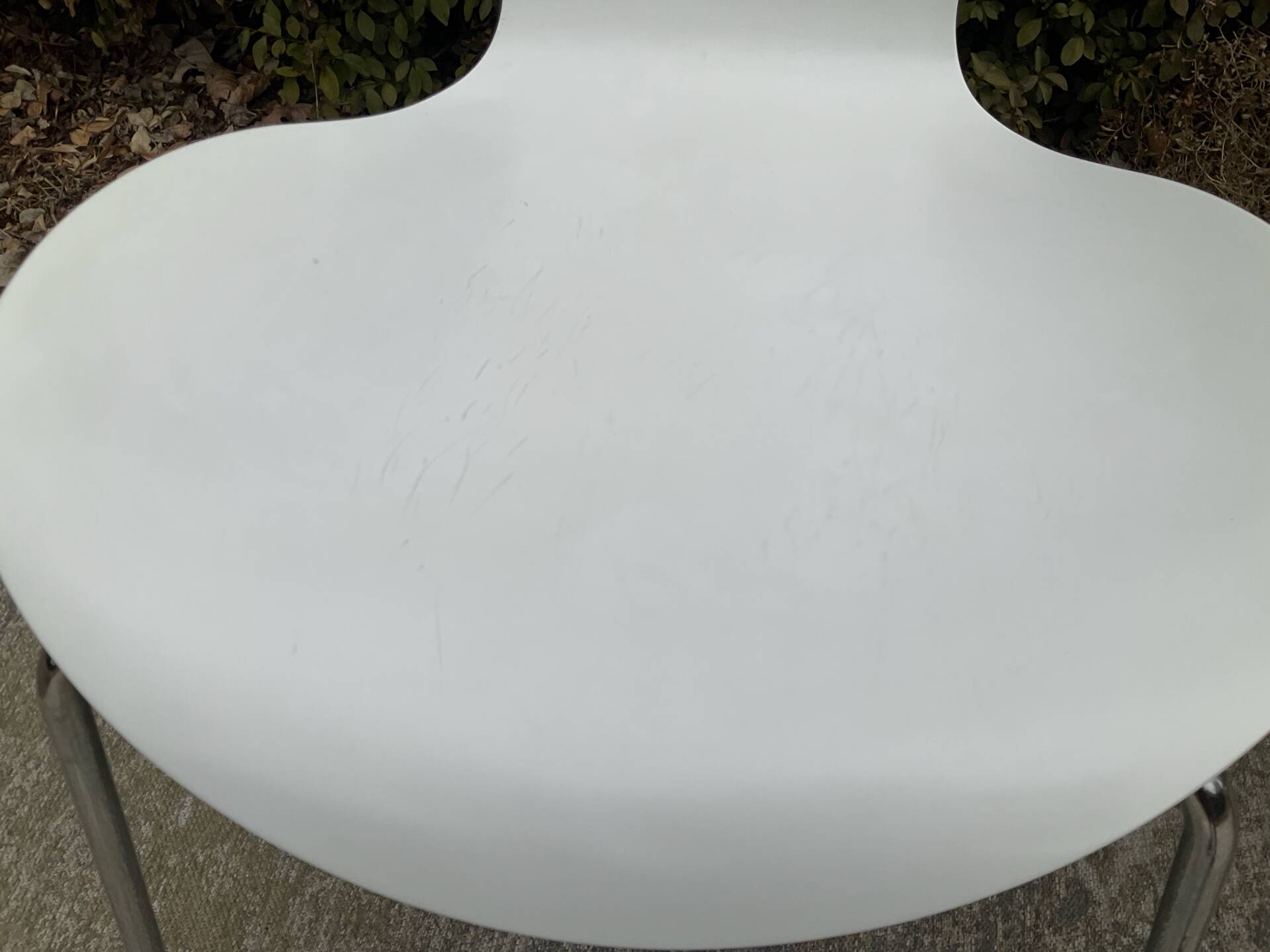 Série de 4 chaises 3107 Arne Jacobsen pour Fritz Hansen