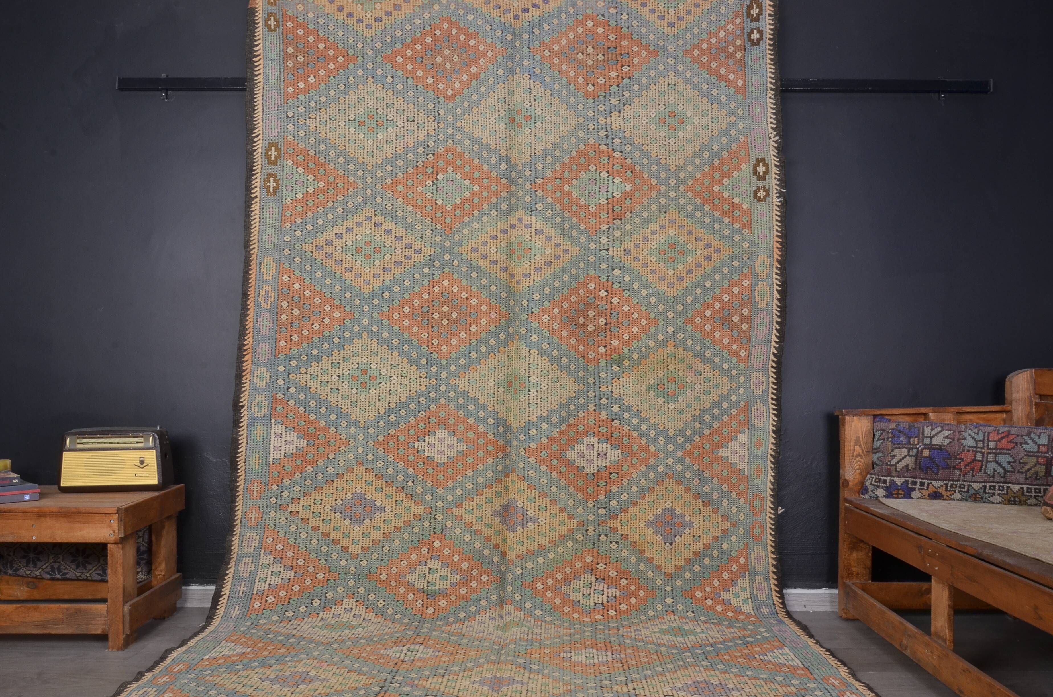 Oushak Oversize Kilim Rug sku 1894