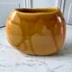 Handmade ceramic vase 70s signed
