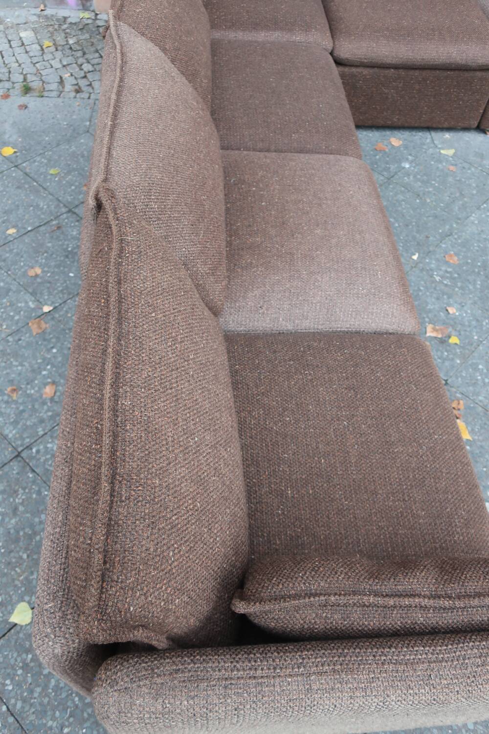 Modular corner sofa from the 70s space age easy chairs