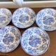 5 hollow iron earth plates per CP - blue