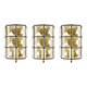 Mid-Century Glass Wall Light from Limburg, Germany, 1960s