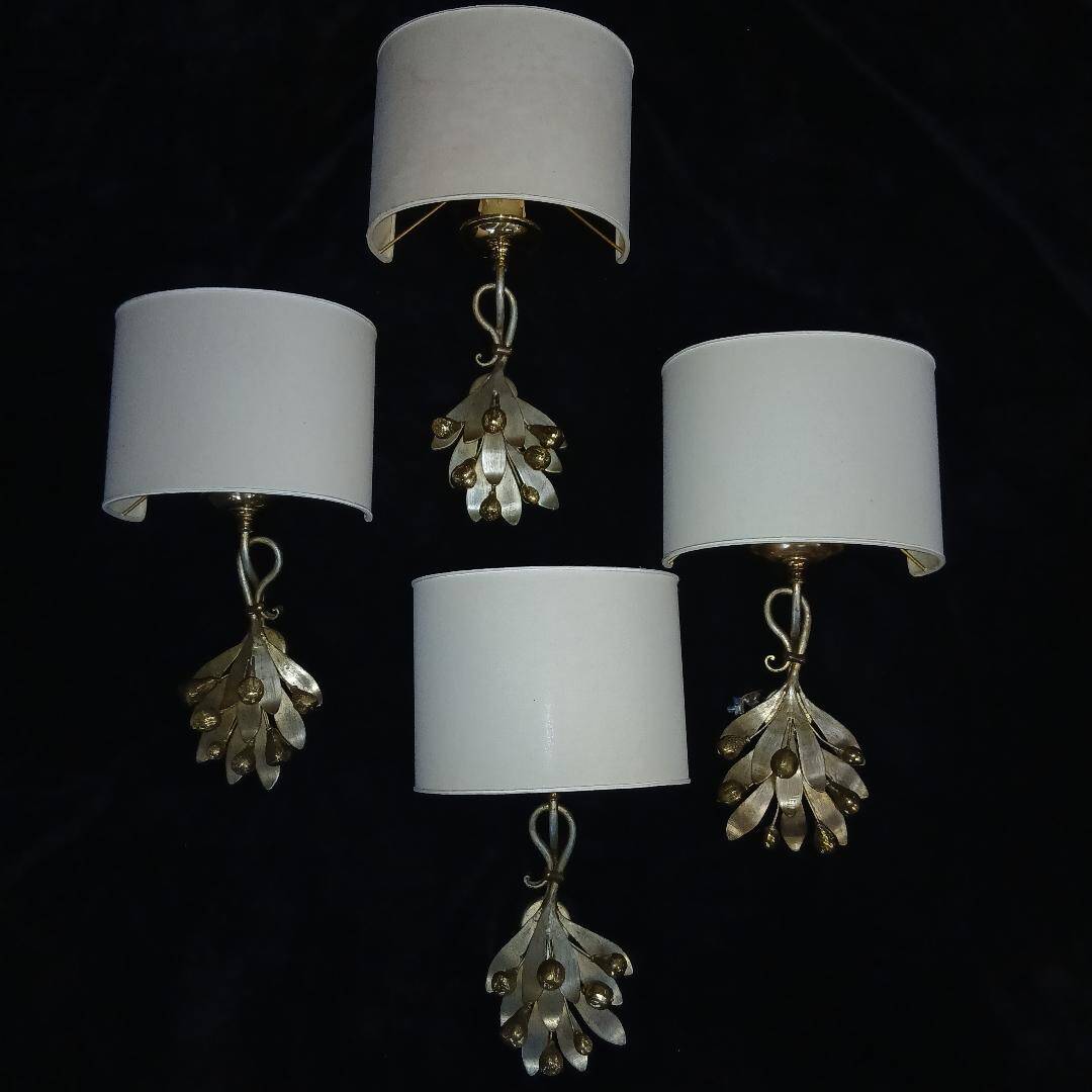 4 CIANI exclusive Italian design lamps, large and timeless wall lights