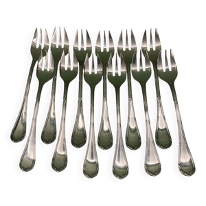 12 fourchettes à huitres - maison