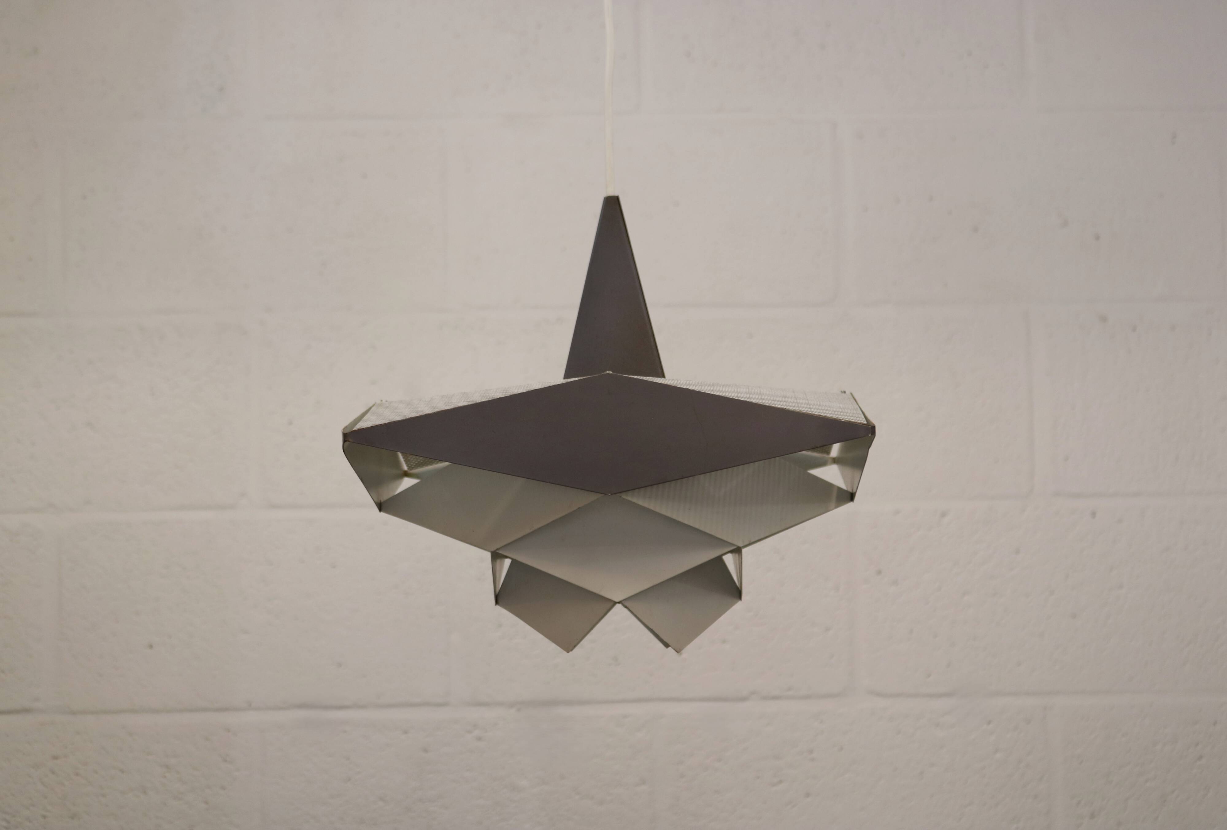 XL Mid-Century Modern Pendant Lamp: Preben Dahl Symfoni, Denmark 1960s