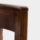Paul T. Frankl pair of wavy walnut and mohair velvet chairs 1933