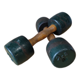 Vintage dumbbells 2.5 kg