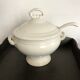 White and shady porcelain soup kitchen