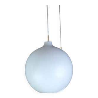 Louis Poulsen XL vintage opaline Scandinavian pendant light 40 cm