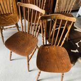 Set of 4 Baumann bistro chairs, Tacoma model
