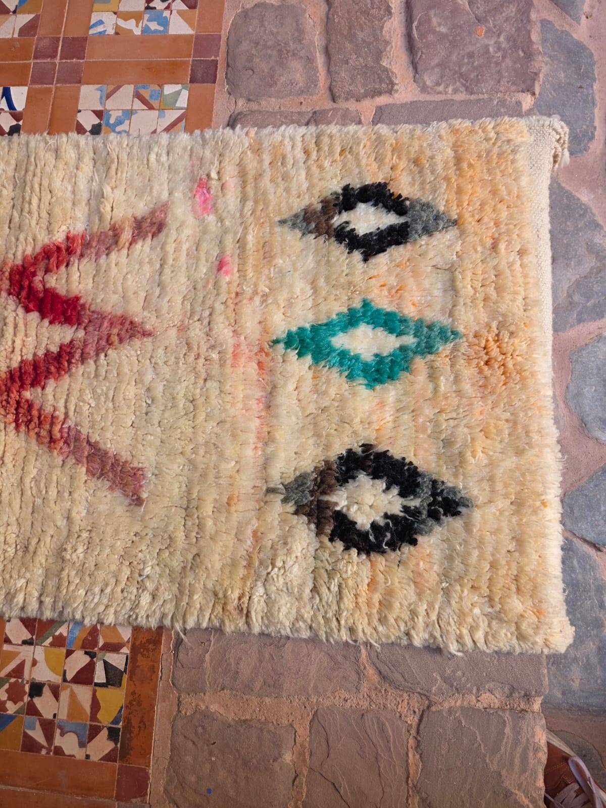 Tapis Berbère Marocain couloir 300 x 77 cm