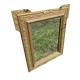 Antique gilded mirror